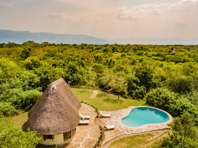 Mid range lodges in Semuliki National Park