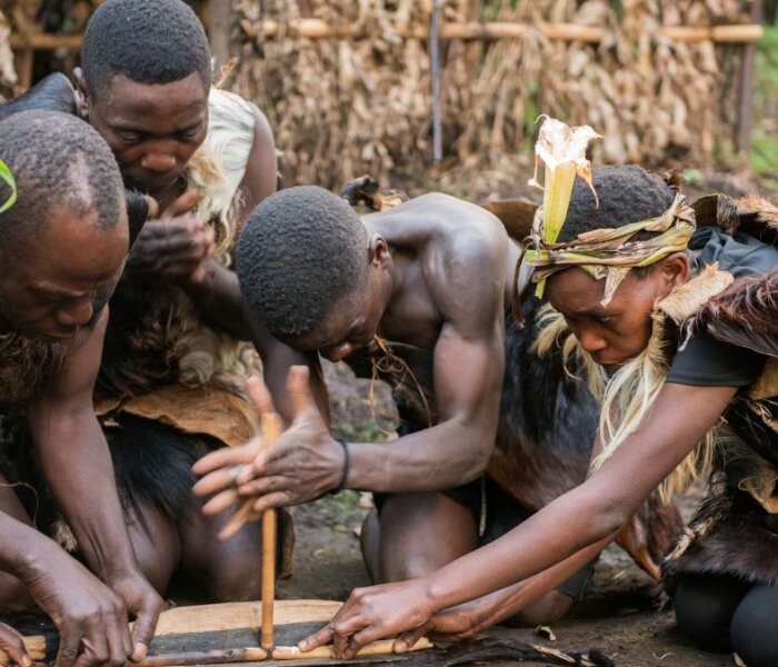 Batwa in Bwindi Impenetrable Forest National Park Batwa in Bwindi Impenetrable Forest National Park