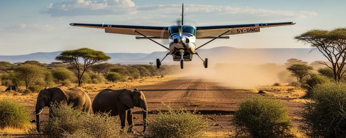 Fly-in or Road Safaris in Kenya