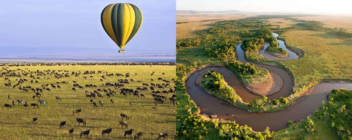 Hot Air Balloon in Maasai Mara