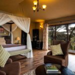 What are the best safari camps for peaceful safari experiences?