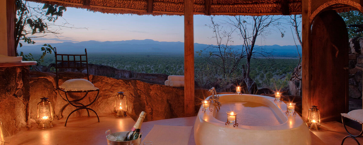 What are the best safari lodges for anniversary trips in Kenya?