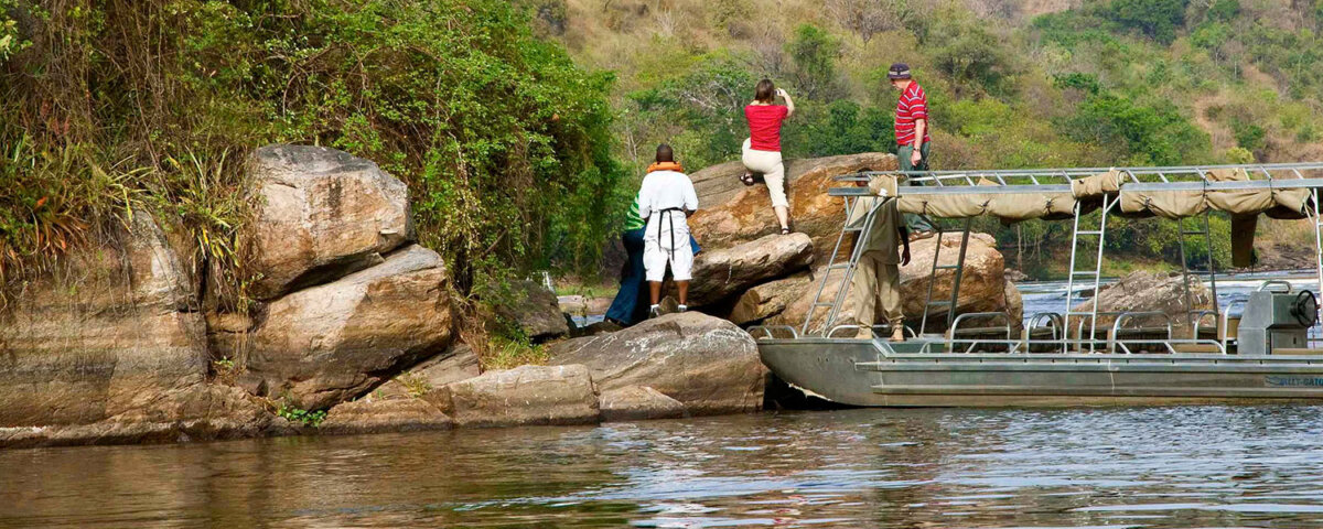 Are boat safaris available in Uganda