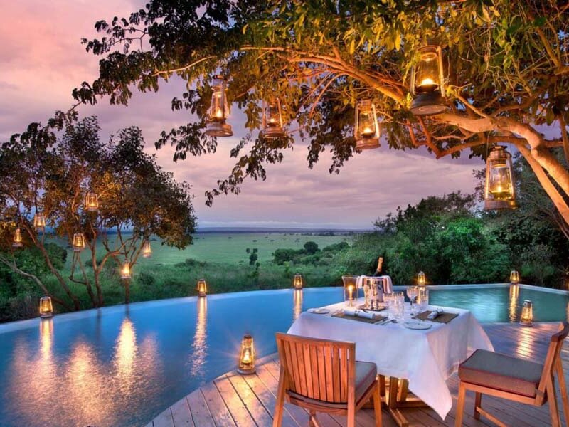 What are the best safari lodges for anniversaries in Kenya?