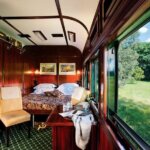 Are there luxury trains for Kenya safaris?