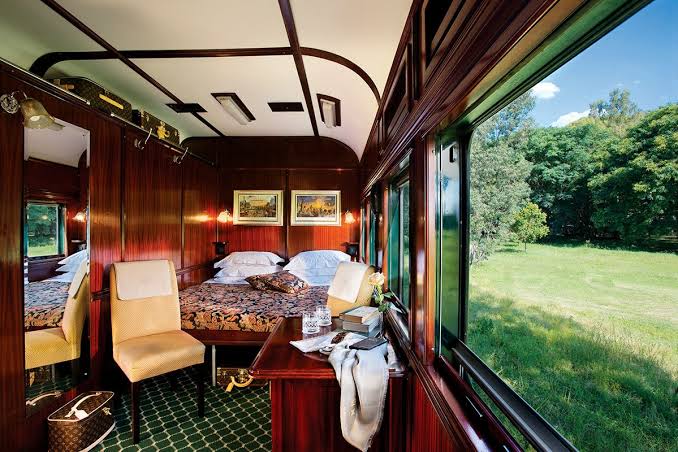 Are there luxury trains for Kenya safaris?