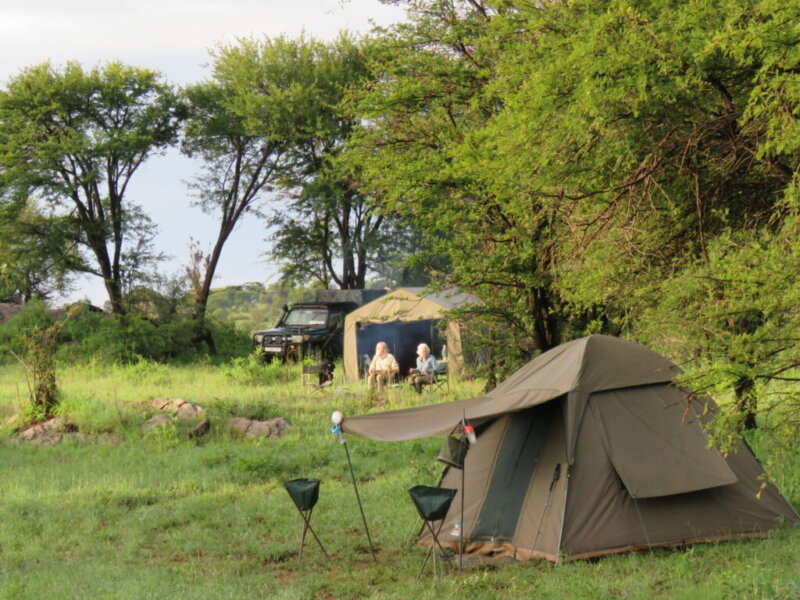 Can I do camping safaris in Rwanda
