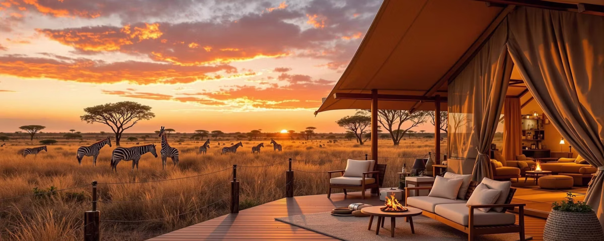 Which Luxury Safari Camps Have Views of Migration
