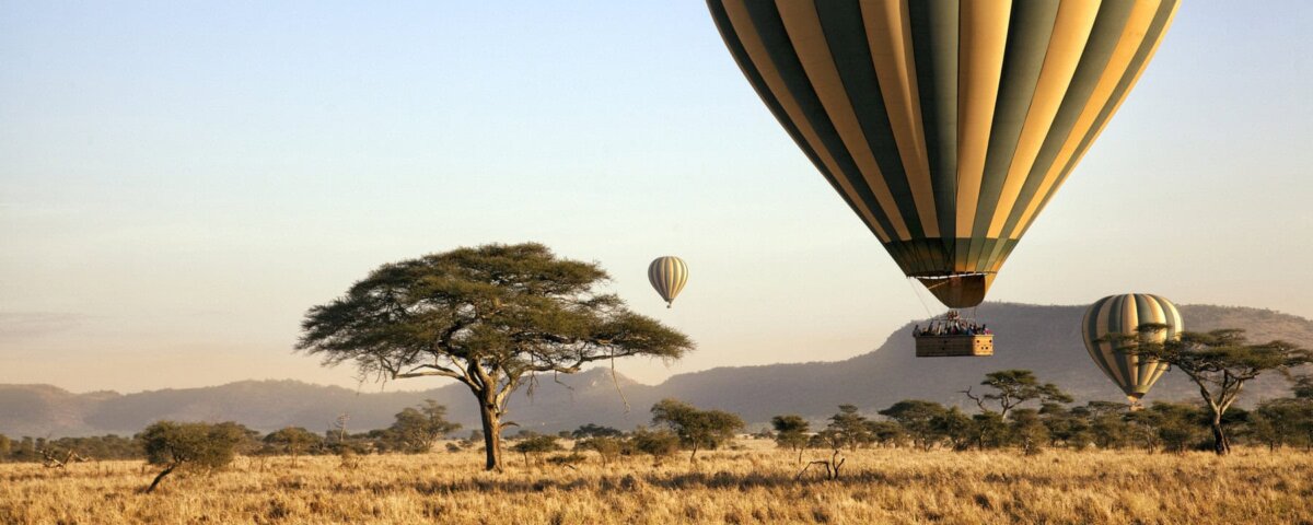 Is a balloon safari safe in Kenya
