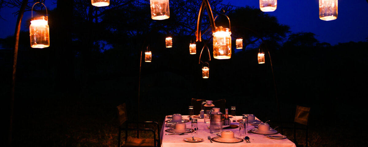 Which Tanzania Safari Has Candlelight Dinners?