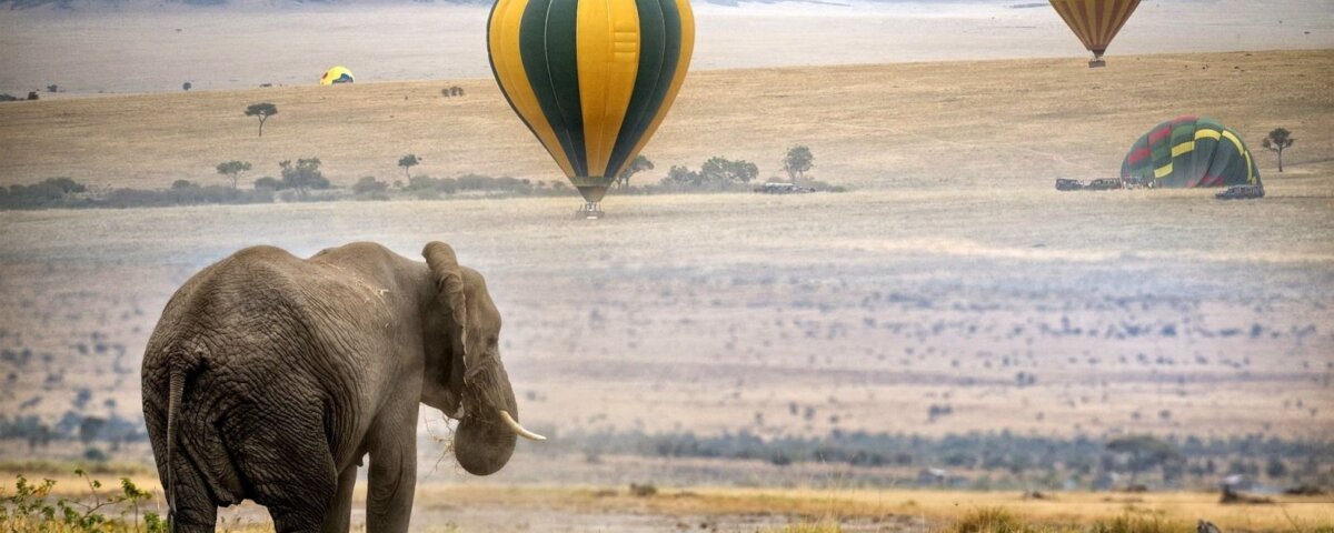 What are the best balloon safari locations in Kenya?