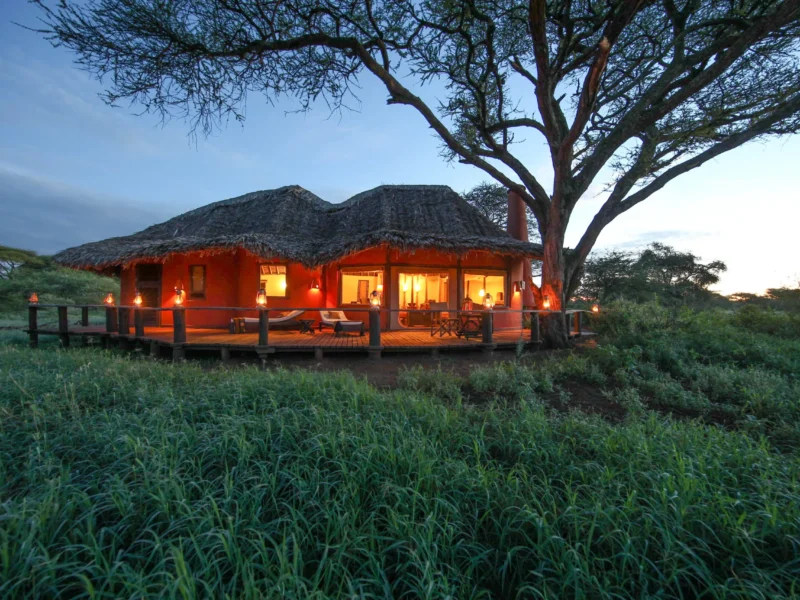 What are the best safari lodges near Amboseli?
